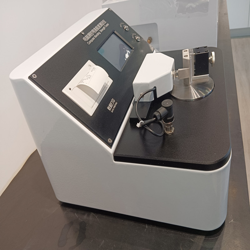 Paper and cardboard crease stiffness meter